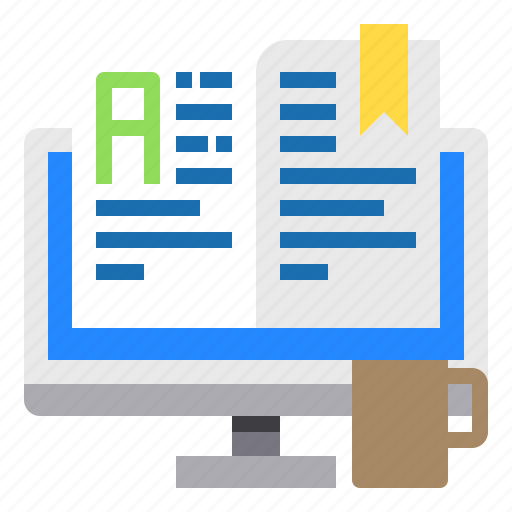 Book, computer, education, monitor, open icon - Download on Iconfinder