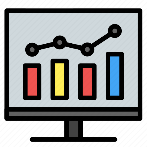 Analytics, chart, diagram, graph, growth, presentation, statistics icon - Download on Iconfinder