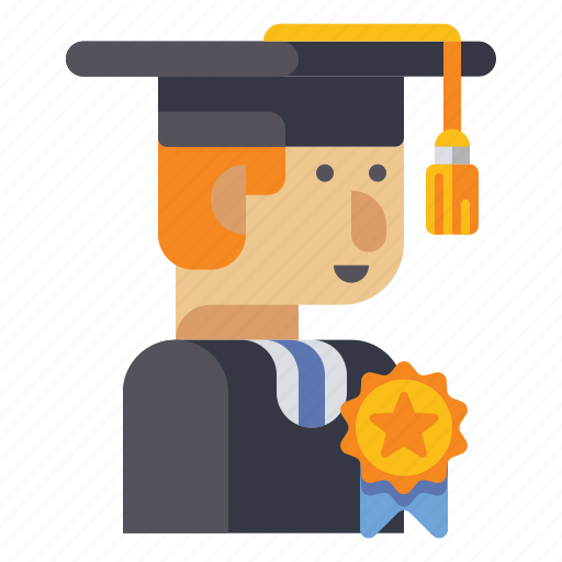 Graduate, students, successful, university icon - Download on Iconfinder