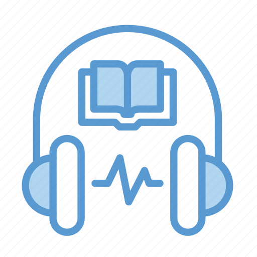 Audio, audiobook, book, education, learning, school icon - Download on Iconfinder