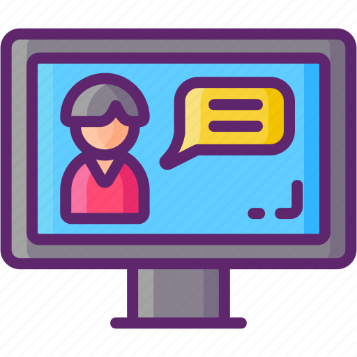Counseling, online, web icon - Download on Iconfinder