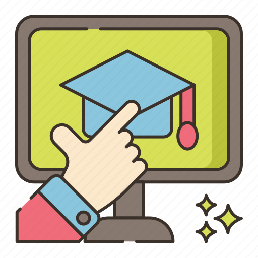 Education, learning, school, virtual icon - Download on Iconfinder