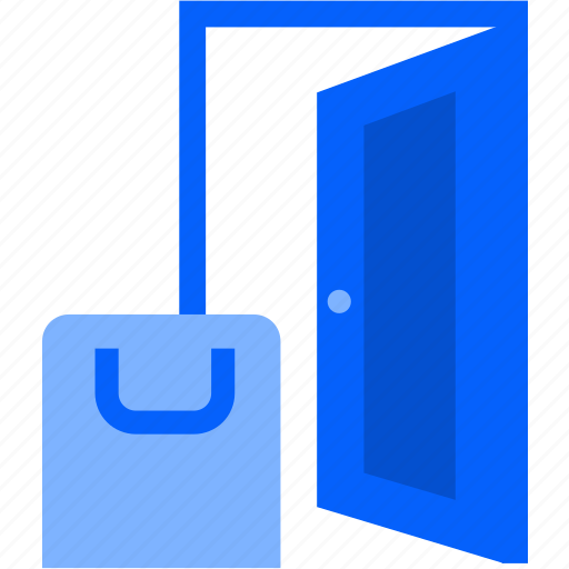 Delivery, door, grocery, food, restaurant, shopping, ecommerce icon - Download on Iconfinder