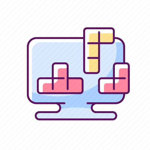Interactive, jigsaw, strategy, online game icon - Download on Iconfinder
