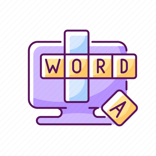 Word, game, strategy game, interactive icon - Download on Iconfinder