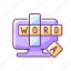 word, game, strategy game, interactive 