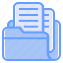 file folder, document, data, archive, folder, paper, storage