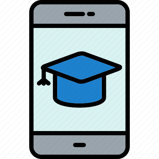 Education, knowledge, learning, mobile, online icon - Download on Iconfinder