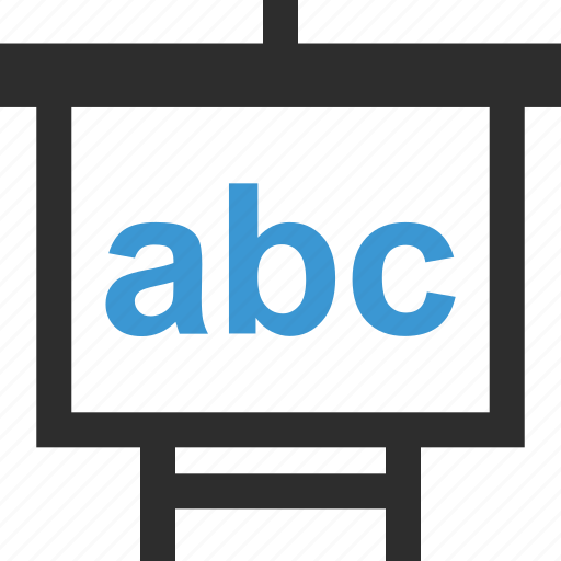 Abc, board, learn, online, school icon - Download on Iconfinder