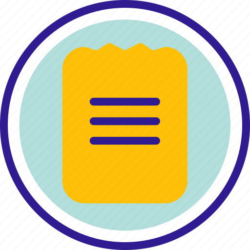Document, extension, file, folder, format, notes icon - Download on Iconfinder