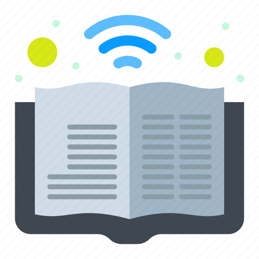 Book, education, podcast, signal icon - Download on Iconfinder