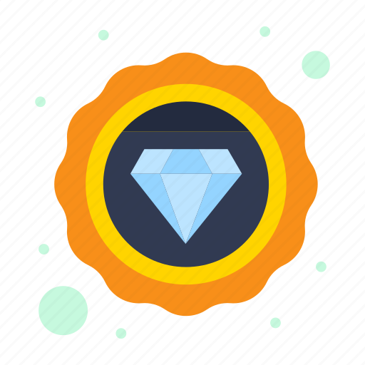 Badge, diamond, study, value icon - Download on Iconfinder