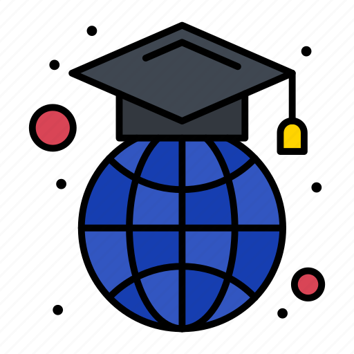 Cap, education, geography, globe, graduation icon - Download on Iconfinder