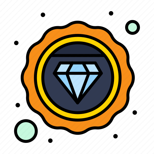 Badge, diamond, study, value icon - Download on Iconfinder