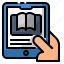 digital, ebook, education, read, smartphone, tablet 