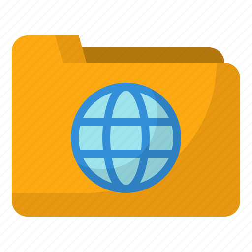 Archive, file, folder, globe, web, website icon - Download on Iconfinder