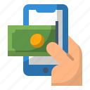 bank, digital, online, payment, smartphone