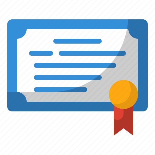 Certificate, degree, diploma, grade, license icon - Download on Iconfinder