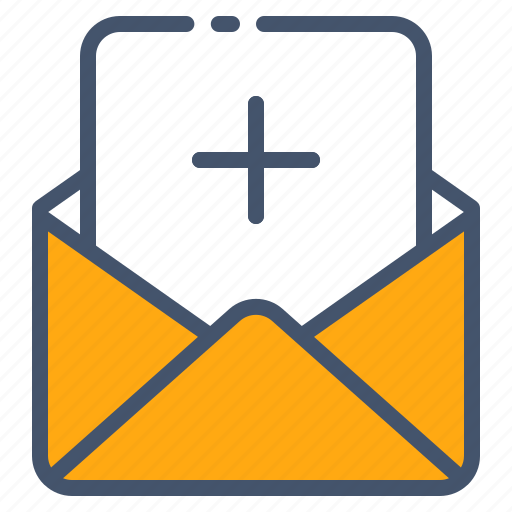 Add, email, invitation, invite, letter, mail, message icon - Download on Iconfinder