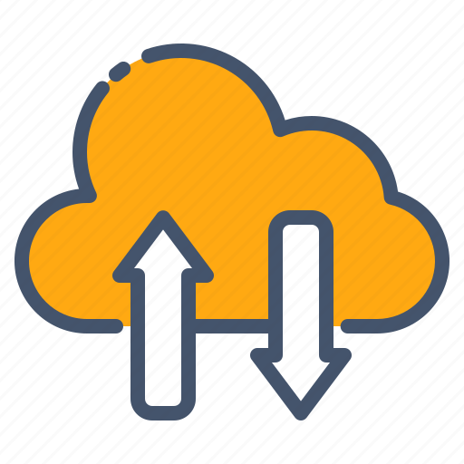 Cloud, database, download, file, storage, upload icon - Download on Iconfinder