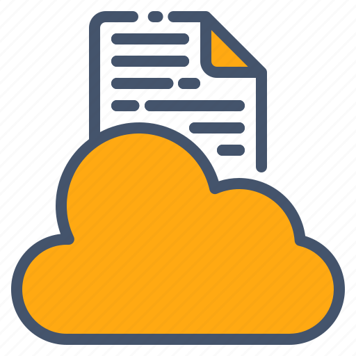 Cloud, document, education, file, online icon - Download on Iconfinder