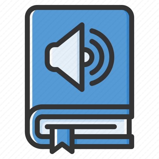 Audio book, elearning, book, learning, reading, library, books icon - Download on Iconfinder