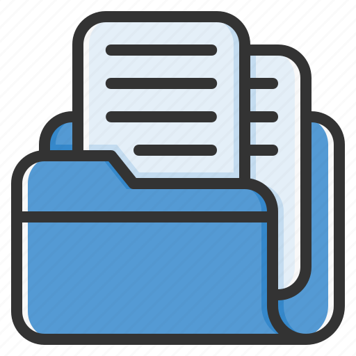 File folder, file, document, data, archive, folder, paper icon - Download on Iconfinder