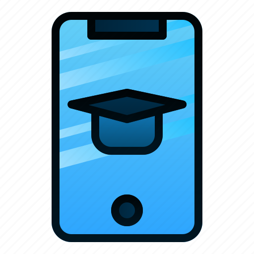 Application, course, education, learning, online, phone, study icon - Download on Iconfinder