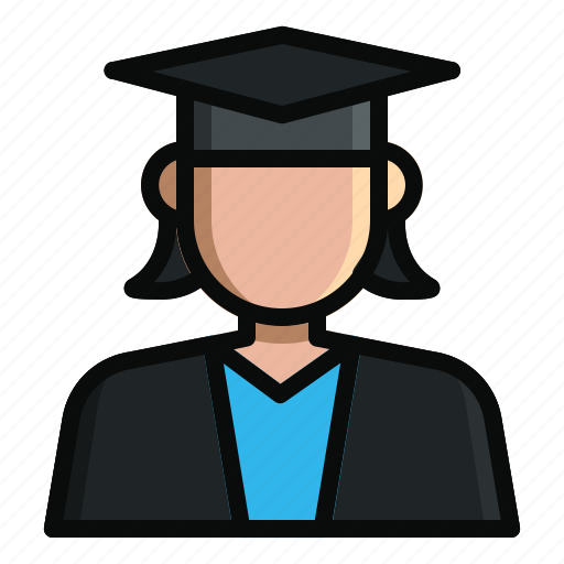 Avatar, education, female, graduate, people, student, study icon - Download on Iconfinder