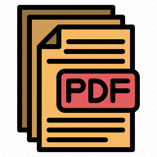 Onlinelearning, pdf, file, document, book, format, ebook icon - Download on Iconfinder