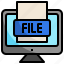 file, folder, education, computer, learn, online 