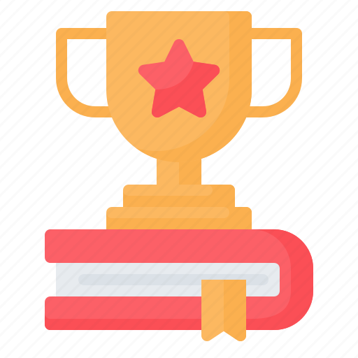 Award, book, champion, cup, education, learning, trophy icon - Download on Iconfinder
