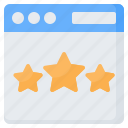 feedback, rating, review, seo, star, web, website
