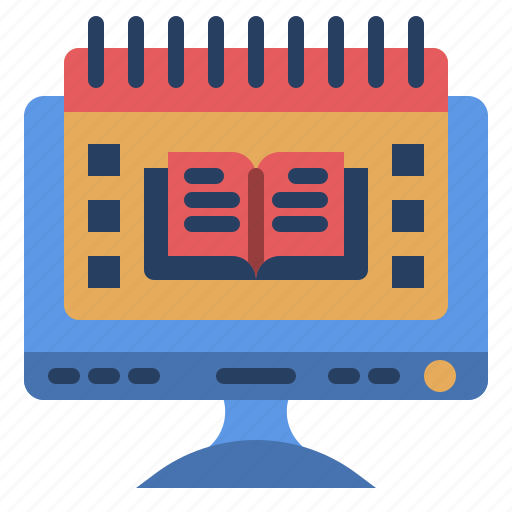 Onlinelearning, schedule, calendar, date, time, event, clock icon - Download on Iconfinder