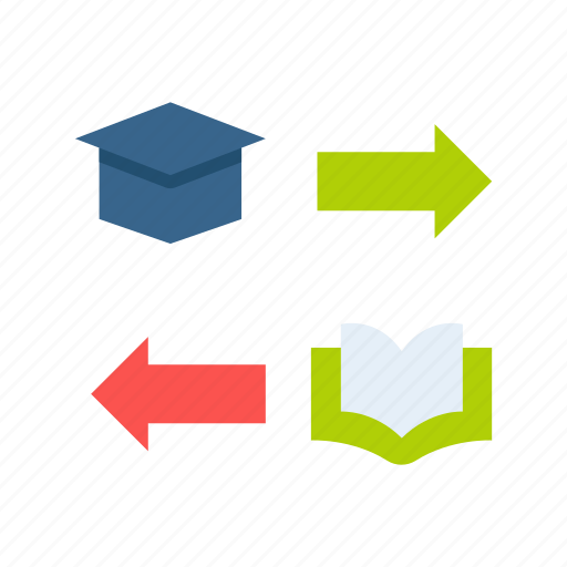 Education, online, student, internet, learning, exchange, book icon - Download on Iconfinder