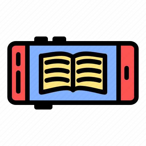 Book, digital, learn, online, read, school, study icon - Download on Iconfinder