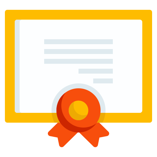 Certificate, quality, award, education, medal icon - Free download