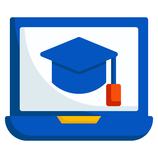 Online, education, elearning, training, video, course, laptop icon - Free download