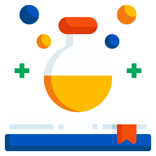 Sceince book, education, textbook, chemistry, learning icon - Free download