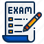 test, checklist, online learning, education, online, exam 