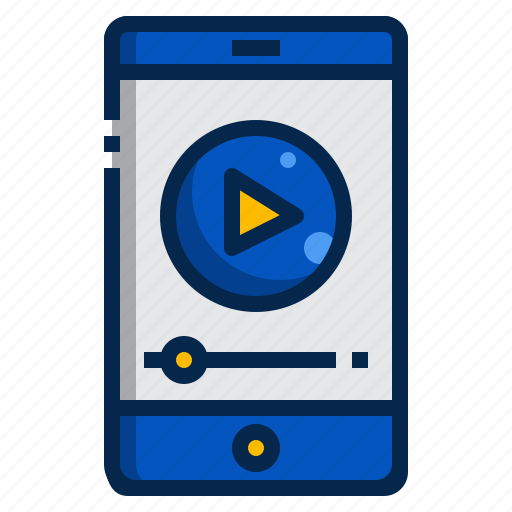 Online learning, training, education, smartphone, video tutorial icon - Download on Iconfinder