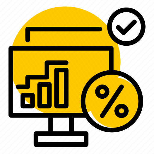 Analytics, statistics, report, discount icon - Download on Iconfinder