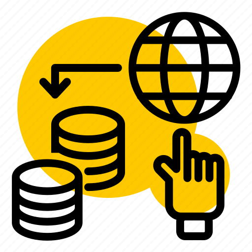 Paid, click, hand, marketing icon - Download on Iconfinder