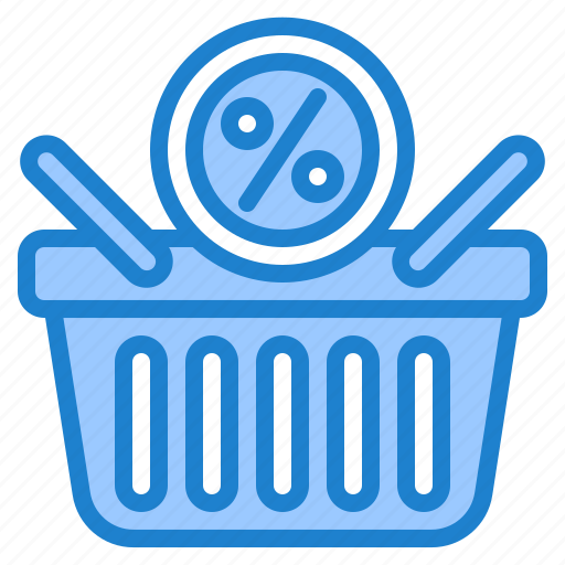 Basket, shopping, online, discount, promotion, marketing icon - Download on Iconfinder