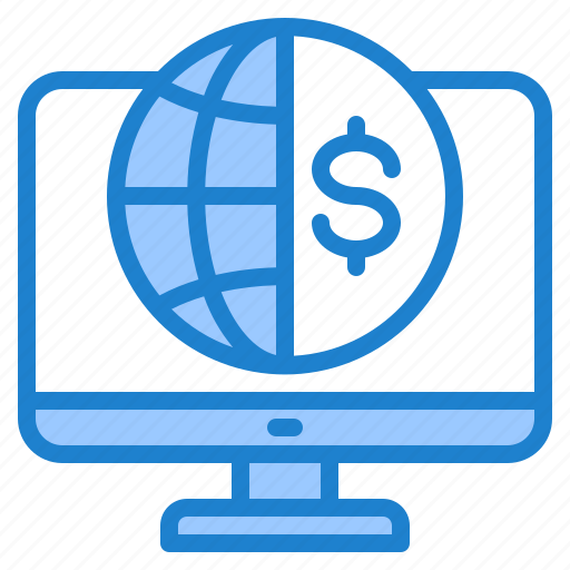 Money, world, online, computer, global icon - Download on Iconfinder