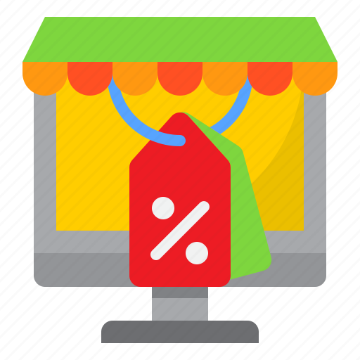 Discount, store, shopping, online, tag icon - Download on Iconfinder