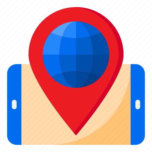 Location, world, global, mobilephone, smartphone icon - Download on Iconfinder