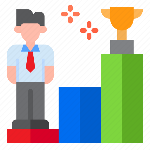 Traget, business, man, goal, success, trophy icon - Download on Iconfinder