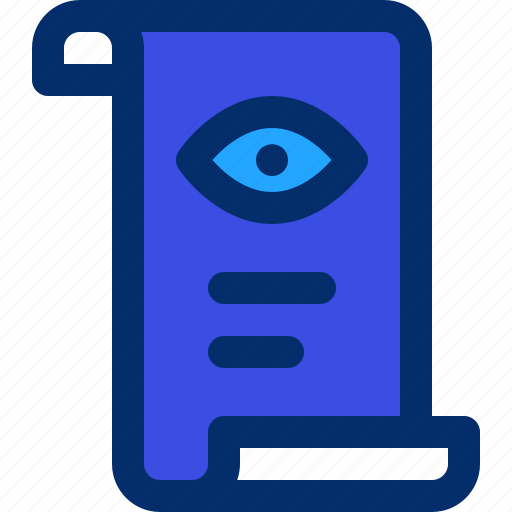Bill, detail, eye, payment, price icon - Download on Iconfinder
