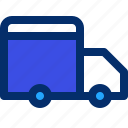 car, delivery, road, truck, wheel